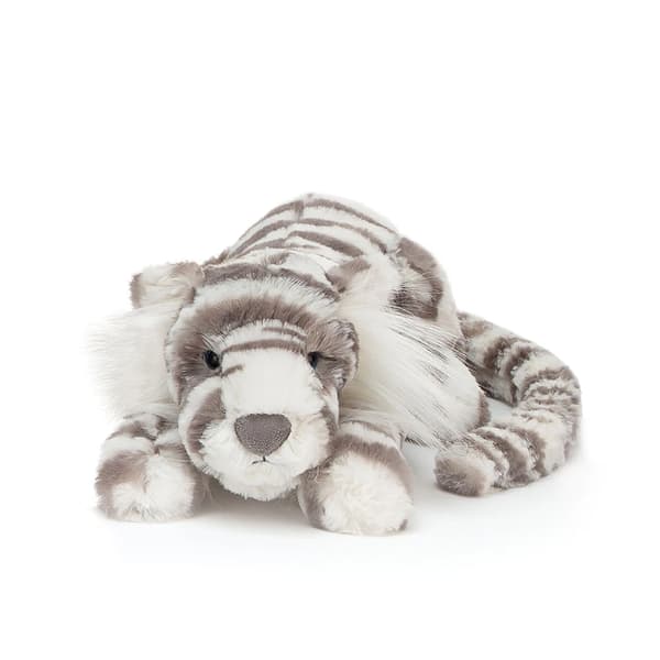 Jellycat 25 cm Sacha Snow Tiger pehmolelu