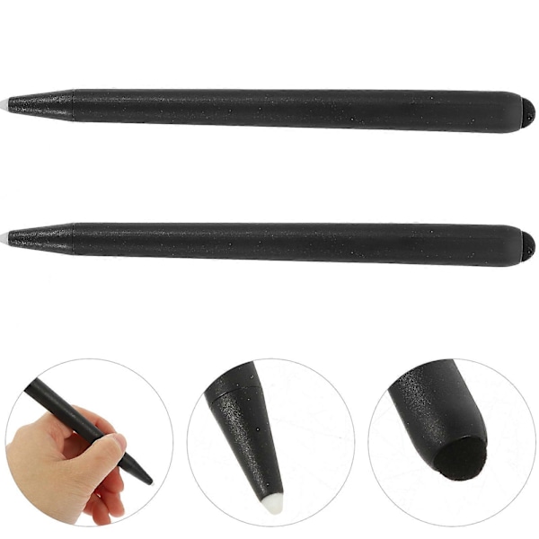 2 st Kapacitiva Skärmpennor Whiteboard Infraröd Skärm Pekskärm Penna Bekväm Stylus Penna