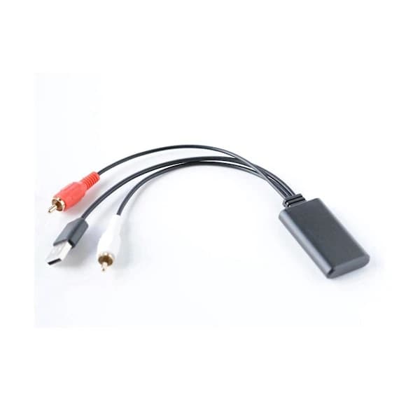 Bil Universal Trådlös Bluetooth-modul Musikadapter Rca Aux Ljudkabel Usb-driven, A