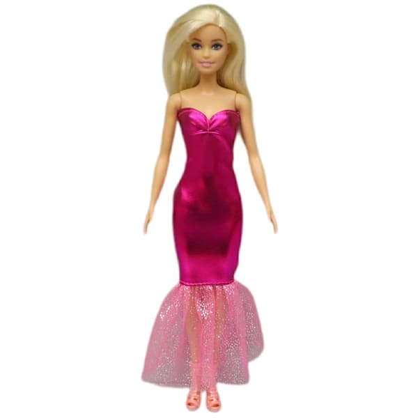Barbiekläder, 10 st Barbie dockkläder, A