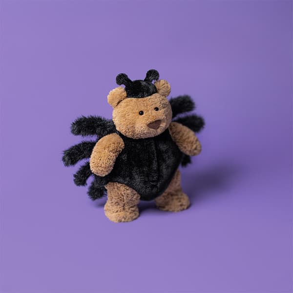 Jellycat 26cm Bartholomew Bear Hämähäkki pehmolelu
