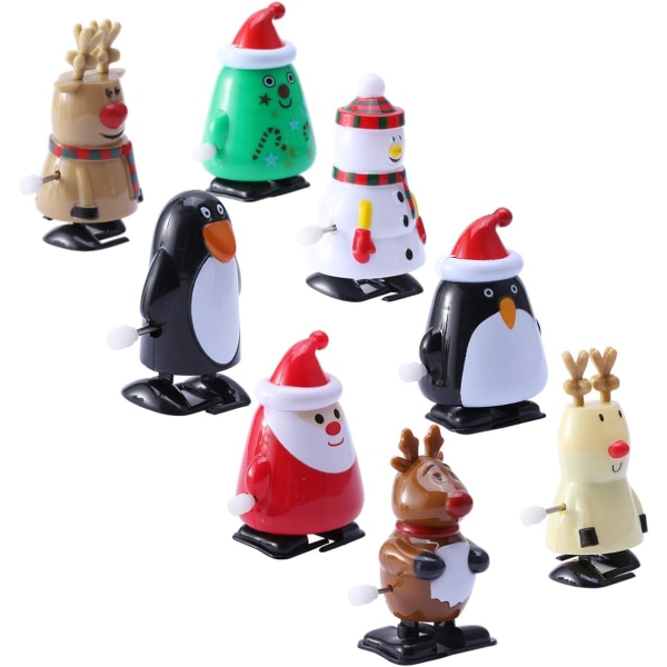 Mesa Christmas Clockwork Toys, 8 delar Assorted Clockwork Toys