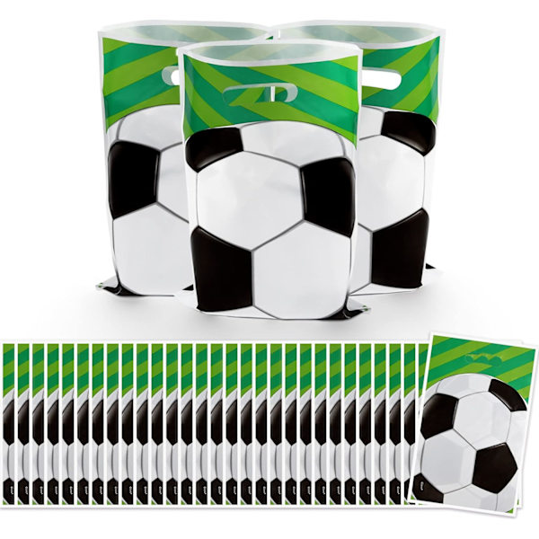 30 fodbold-gaveposer til fest, fodbold-fødselsdagsgaveposer