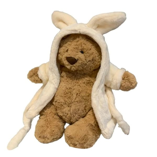 Jellycat Kosedyr Bartholomew Bear Badekåpe, TH