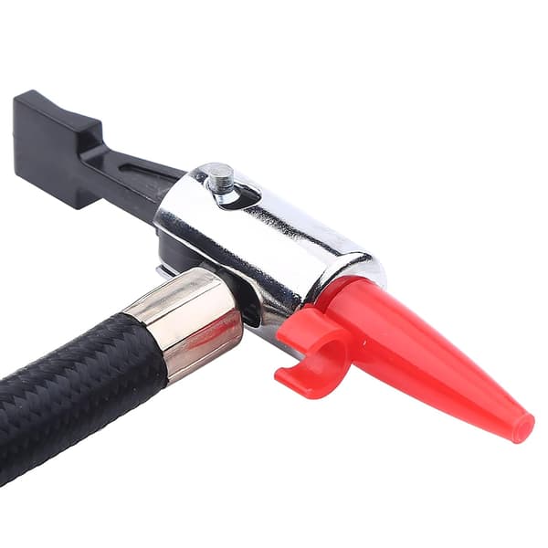 Bärbar Luftkompressor, 12V 300 PSI Elektrisk Luftkompressor Mini Däckpump med Tryckdetektor, Mini Bil In