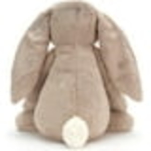 Jellycat Bashful Luxe Luna Kaninbamse, Kæmpe 51 cm | Kanin og Hare Plyslegetøj | Klassisk Børnegave Khaki Beige