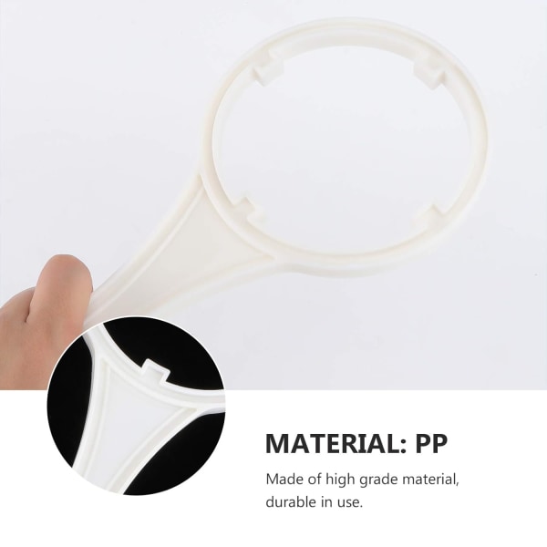 10 stk. filterhusnøgle plastiknøgle filter Vandfilter