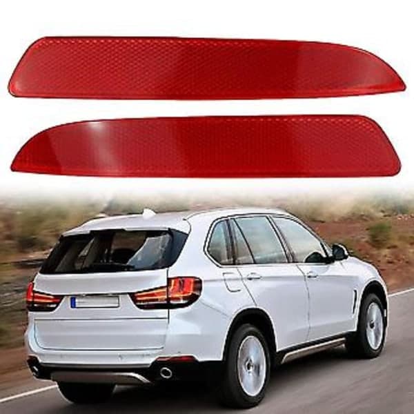 Bil Bumper Reflex Varning för X5 E70 2007 2008 2009 63217158949 6321,A