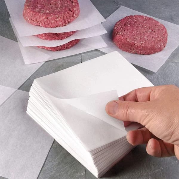 1000 ark bagepapir, 10 x 10 cm, hvid, bagepapir i,A