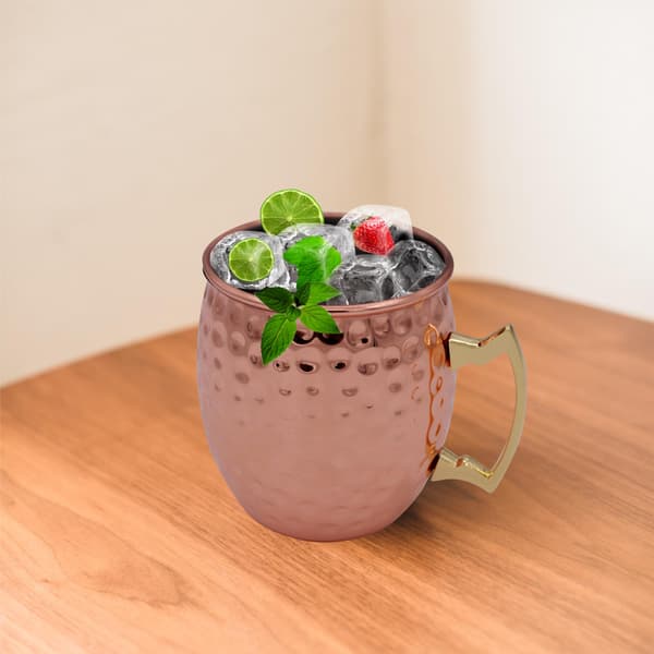 Moscow Mule krus i kobber og rustfritt stål