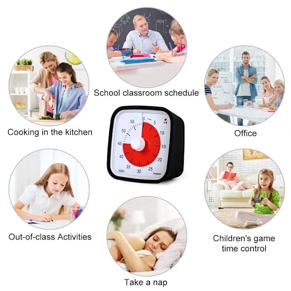 Visuel Timer til Klasseværelset - 60 minutter