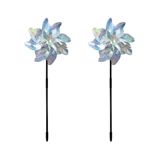 INF Vindsnurror / Reflekterande Fågelskrämmor 10-pack