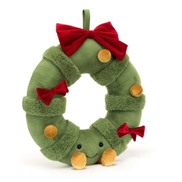 Jellycat 45 cm Amuseables Dekoreret Julekrans Plyslegetøj