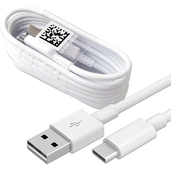 Hurtiglader type C, til Samsung-oplader Android-telefon USB-C-opladning, A