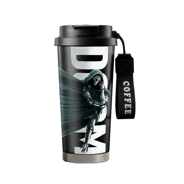 Kaffe Termokande 500ml 316 Rustfrit Stål Trendy Design Black
