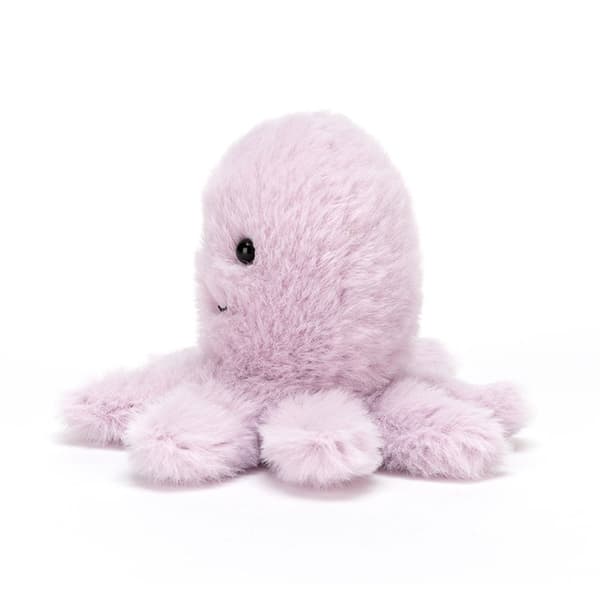 Jellycat Fluffy Octopus kosedyr