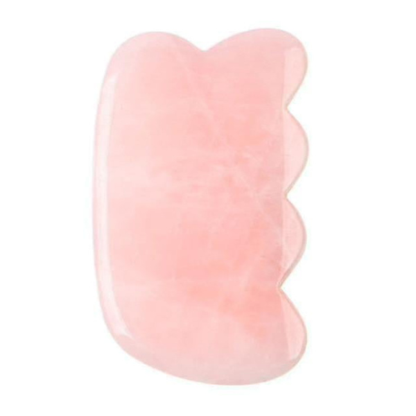 Naturlig Rose Quartz Massasjestein - Ansikts Spa Verktøy