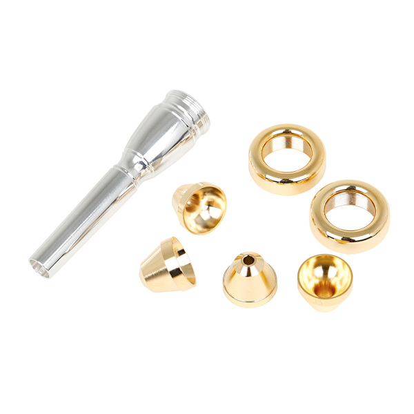 Trompetmundstykke Messingforgyldt 7 Næser 3C3B2C2B Trompet Instrument