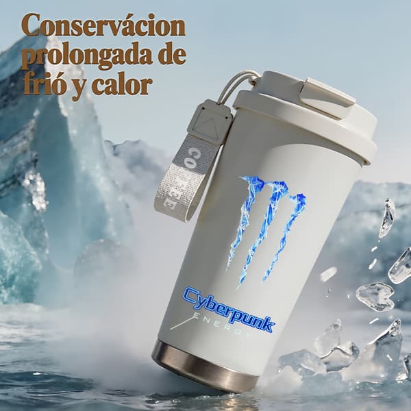 Kaffetermos 500ml 316 Rustfritt Stål Dyredesign Pink