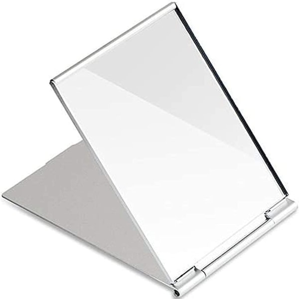Fick spegel Bärbar spegel Skrivbordssmink spegel, Fällbar spegelbord, för hem och resor-11x8.5CM