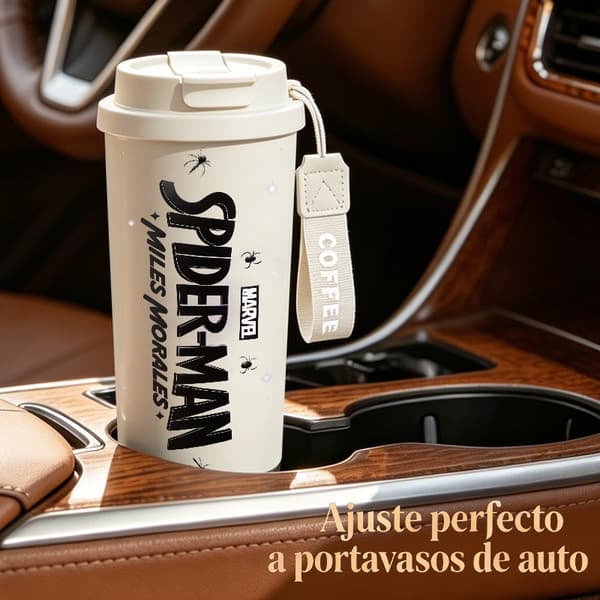Kaffetermos 500ml Rustfritt Stål Moderne Design Black