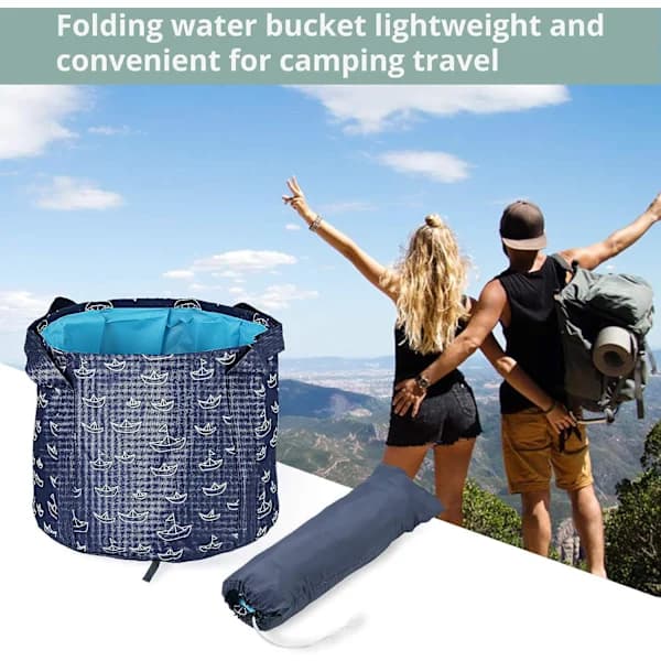 25L Sammenklappeligt fodbad, A