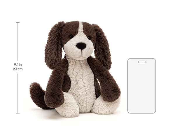 Jellycat 36cm Bashful Fudge Puppy pehmolelu