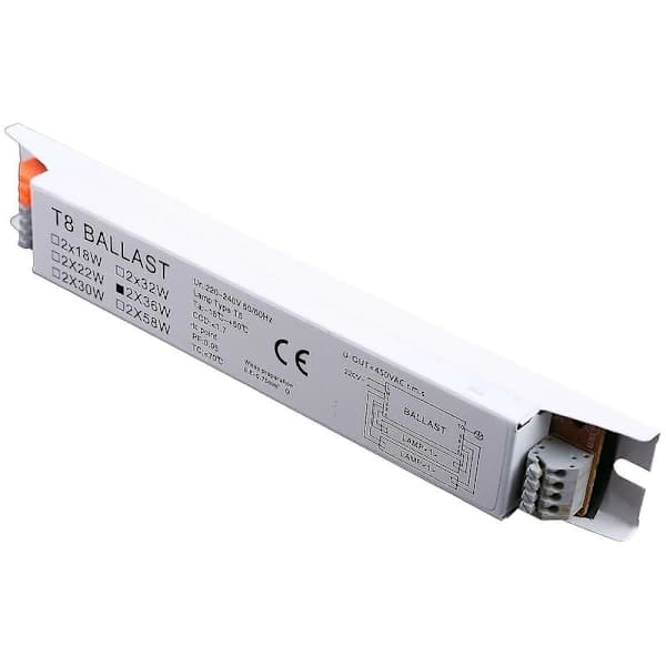 220-240v AC 2x36w Bredspenning T8 Elektronisk Forkobling Lysrør Forkoblinger, A
