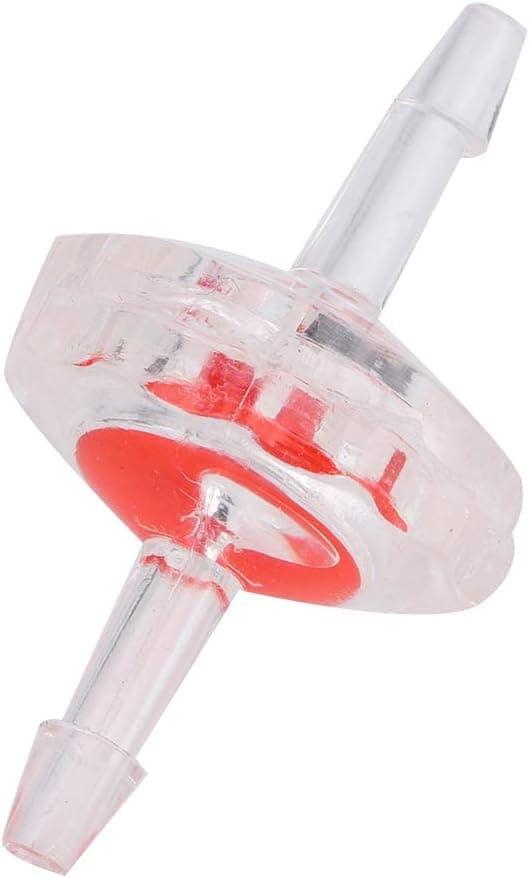 10 stk. (3 mm) plastik gennemsigtig kontrolventil kontrolventil til