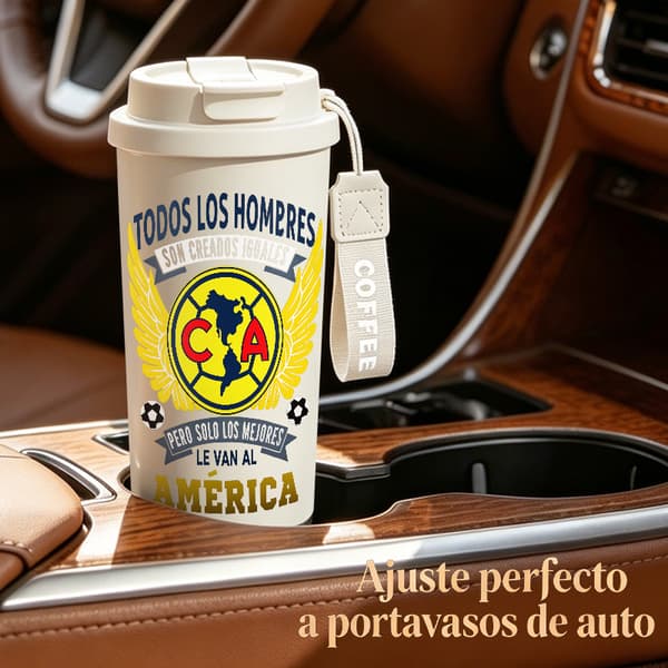 Termisk kaffemugg 500ml 316 rostfritt stål Geometrisk design, Isolerad kaffemugg, läckagesäker resemugg med lock White