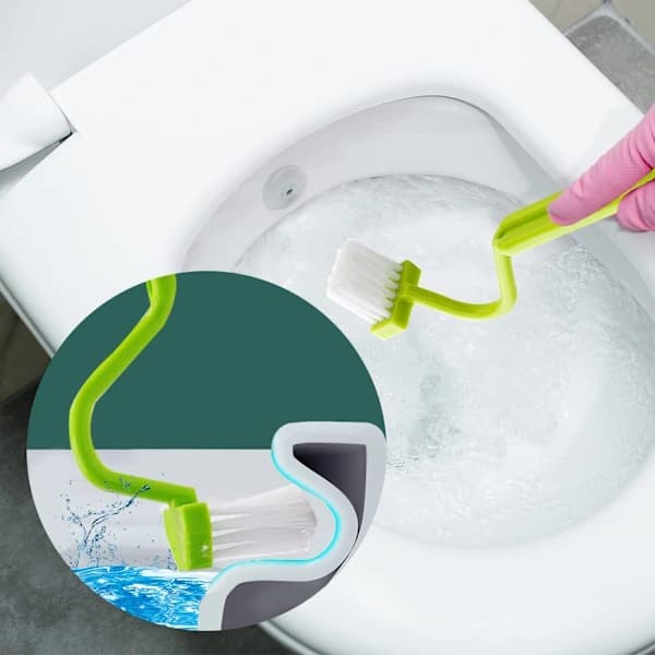 3-pack Toalettborste WC-kantrengöring, A
