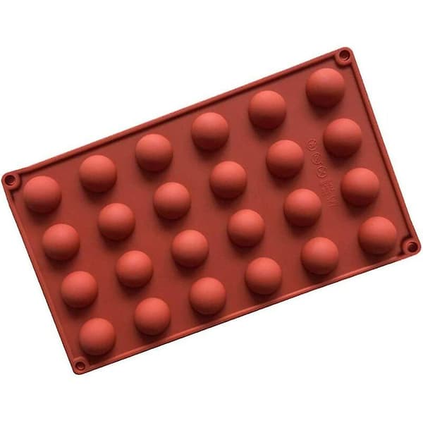 Silikoneform DIY bagekageform til chokoladekage gelé budding, halv kugle silikone bageplade, runde og firkantede forme chokoladeforme a