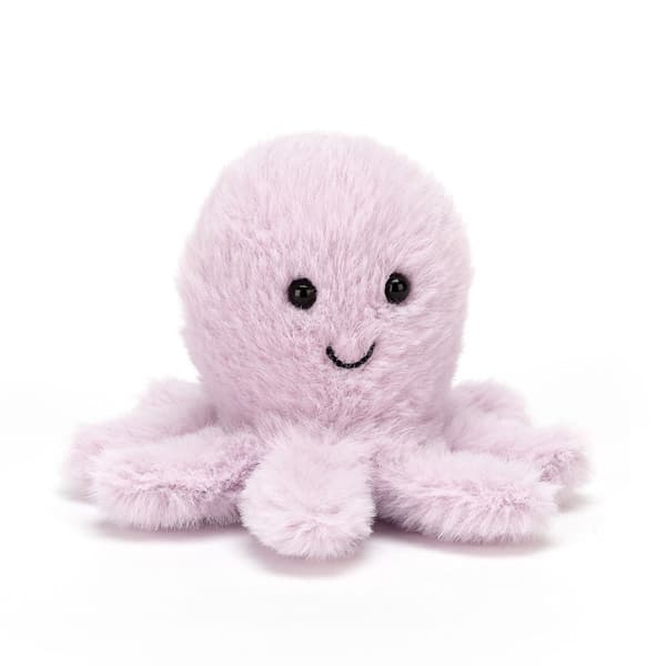 Jellycat Fluffy Octopus kosedyr