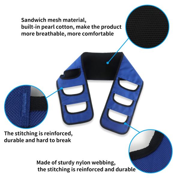 1 stk Pasienttransportbelte Pasientpleie Sikkerhetshjelpemidler for mobilitet
