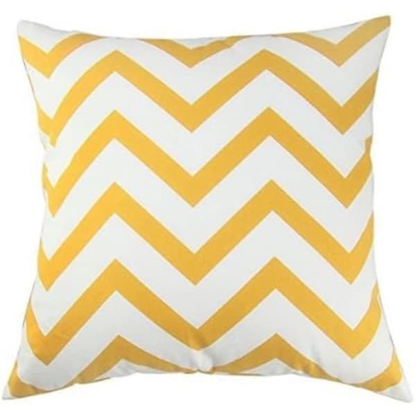 Sildebensputetrekk, Zigzag polyester putetrekk, sofatrekk med Hid,A