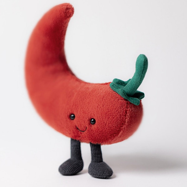 Jellycat Chilipeber Legetøj, Udstoppede, Sjov Indretning og Gave