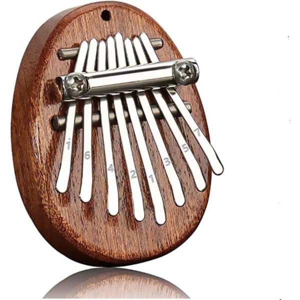 1 st 8 Key Thumb Piano, Portable Kalimba, Dragstring Thumb