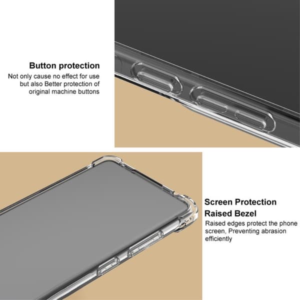 IMAK iPhone 16 Pro Max Skal Stötsäkert TPU Transparent