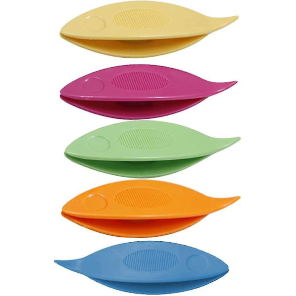Tatting Shuttles Sæt 5stk Farverige Plast Tatting Shuttles Til Blonder Diy Håndlavet Gave