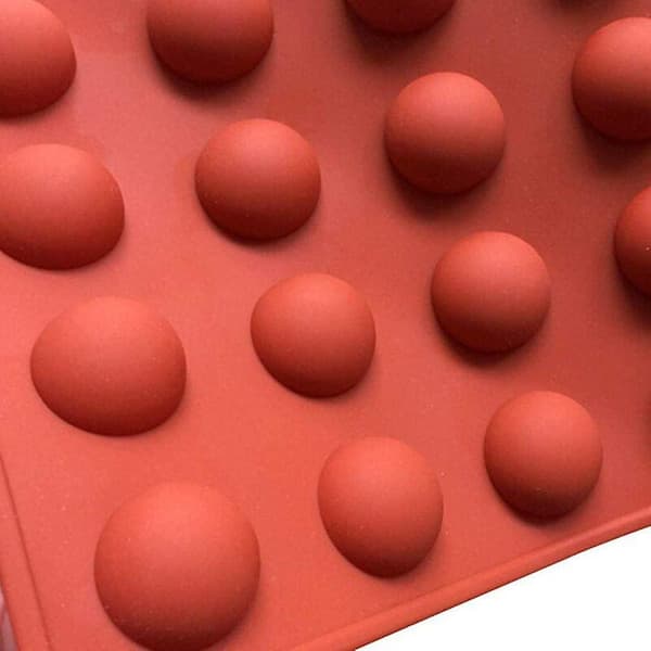 Silikoneform DIY bagekageform til chokoladekage gelé budding, halv kugle silikone bageplade, runde og firkantede forme chokoladeforme a