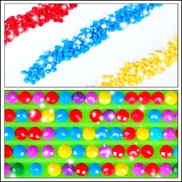 Speciel formet notesbog med DIY diamantmaleri (stil 19), A