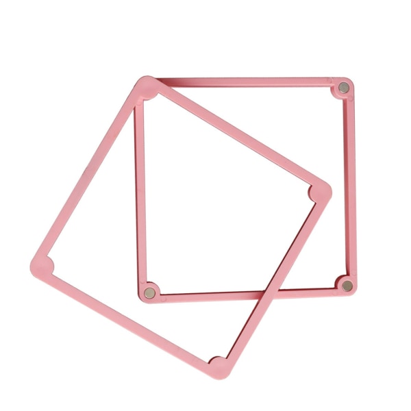 1 stk 12cm Pink Cookie Frosting Cookie Frame Dekorasjonsstempel