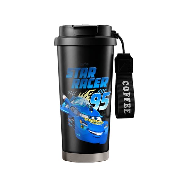 Termokaffekrus 500 ml lufttæt låg moderne design Black