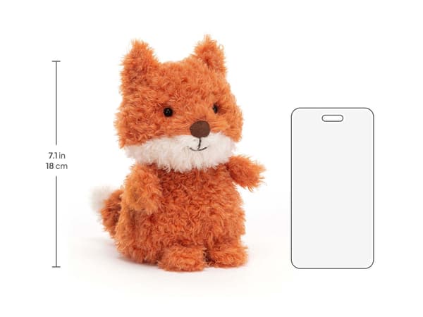 Jellycat Liten Rev Kosedyr 18cm