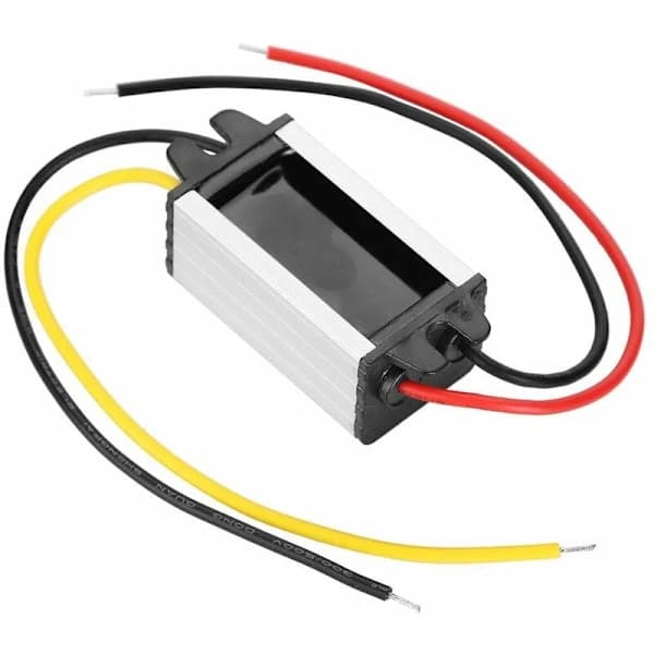 DC-DC 12V/24V til 5V 5A Spenningsomformer Strømforsyningsmodul, A