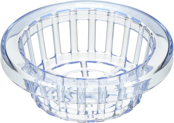 1 styck - 6-tums trädgårds nätkopp, cirkulär slitsad plastnät