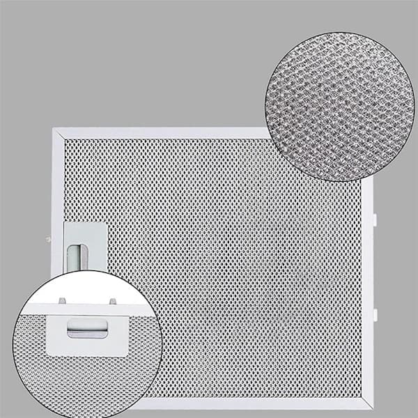 2-pakninger Hettefilter - 300x250mm, Aluminium + Kullfilter