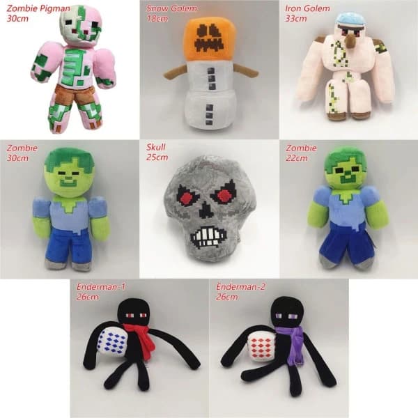 Minecraft Leker Kosedyr Ulv-35CM VARG-35CM_ NN,a
