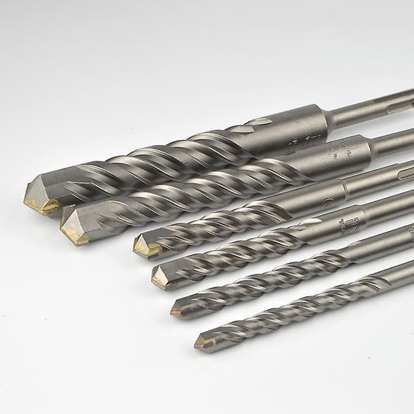 9 stk, 5mm - 16mm, elektriske slagbormaskiner kryssbor