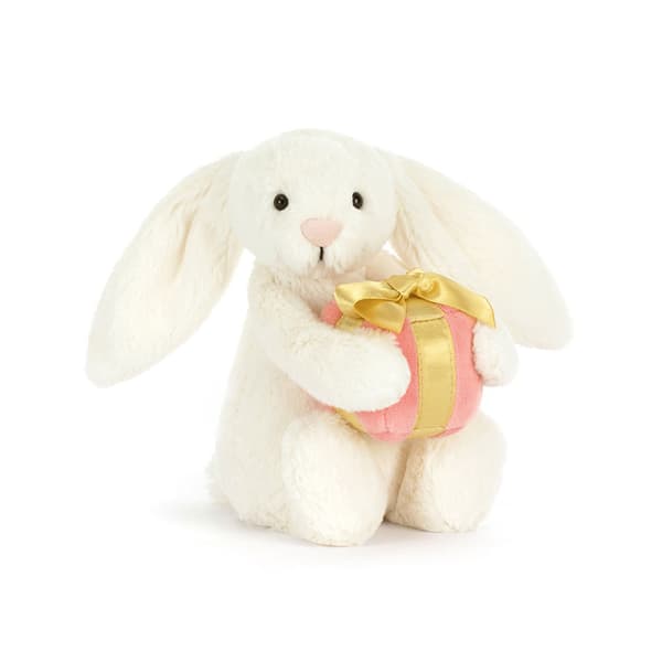 Jellycat 18cm Bashful Bunny pehmolelu lahjan kanssa